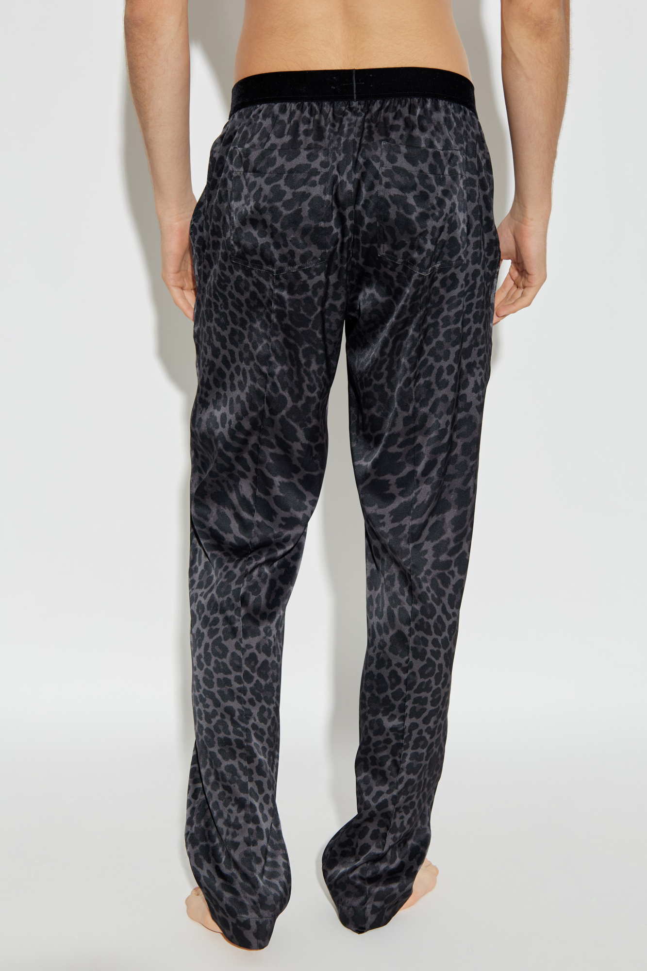 関税送料込み TOM FORD シルクパジャマパンツ Grey Pyjama bottoms Tom Ford - Vitkac GB